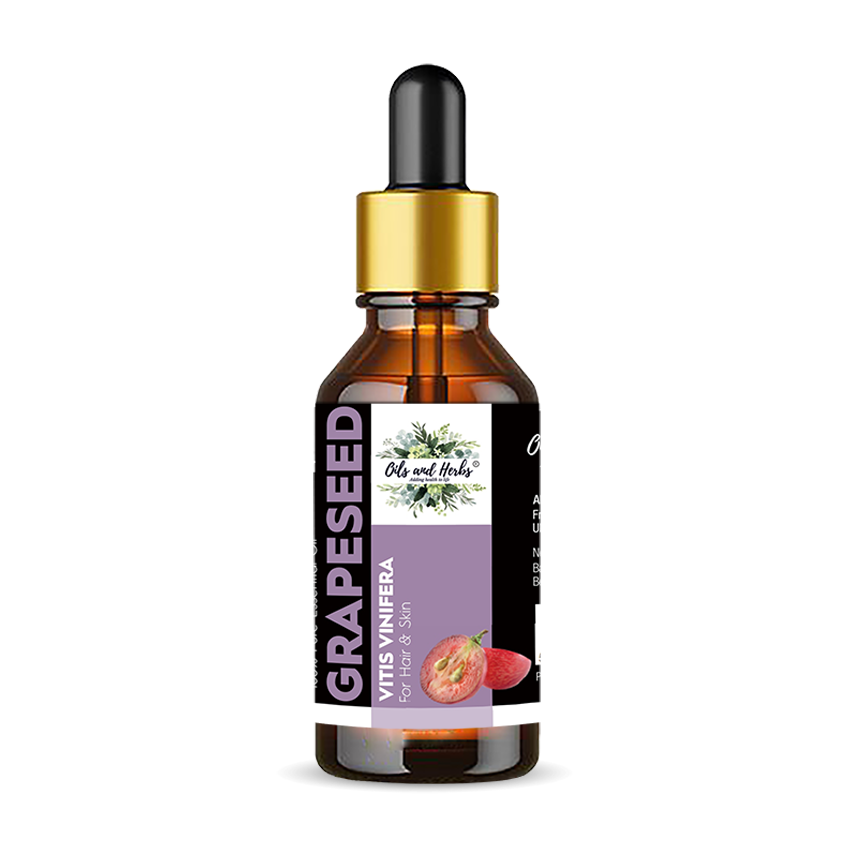 natural grapeseed oil – 100% pure & therapeutic grade