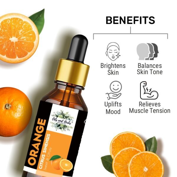 natural orange essential oil – 100% pure & therapeutic grade