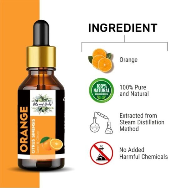 natural orange essential oil – 100% pure & therapeutic grade