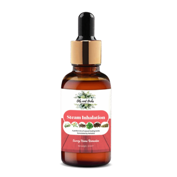 steam inhalation essential oil blend – quick action