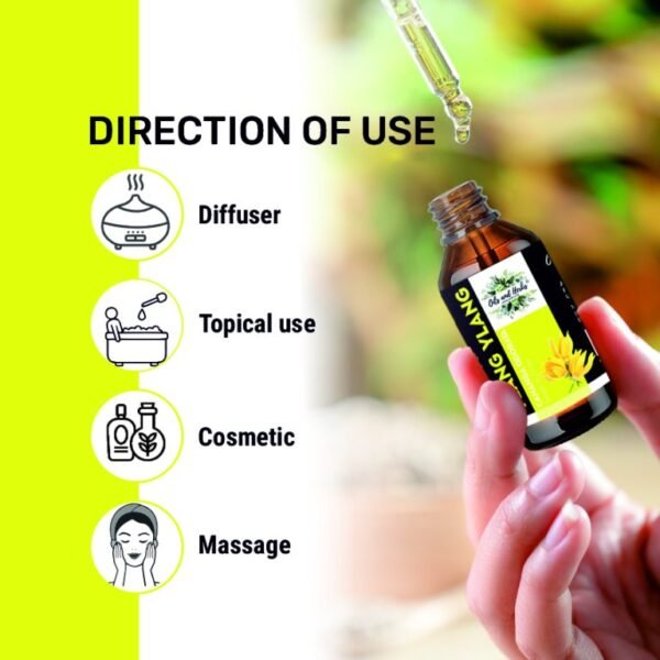 natural ylang ylang essential oil – 100% pure & therapeutic grade