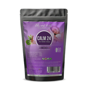 Calm 24 - Valerian Ashwagandha Brahmi 6400mg