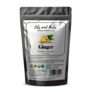high strength ginger extract powder – 5% gingerol (100% natural)