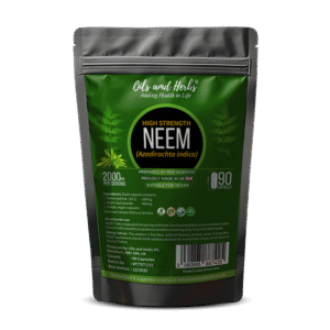 High Strength Neem Leaf Capsules -6000MG