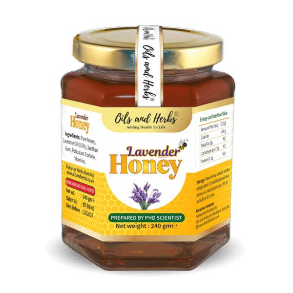 Lavender Honey- 100% Natural and Raw