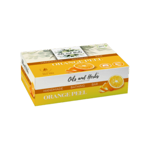 Orange Soap Handmade by Herbalist