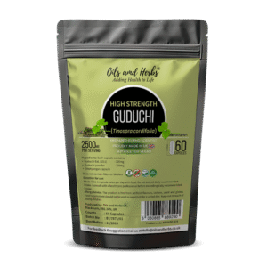 Organic Guduchi Capsules- 2500mg Tinospora Cordifolia