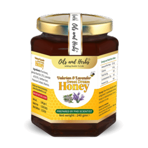 Raw Valerian and Lavender Mixed Honey