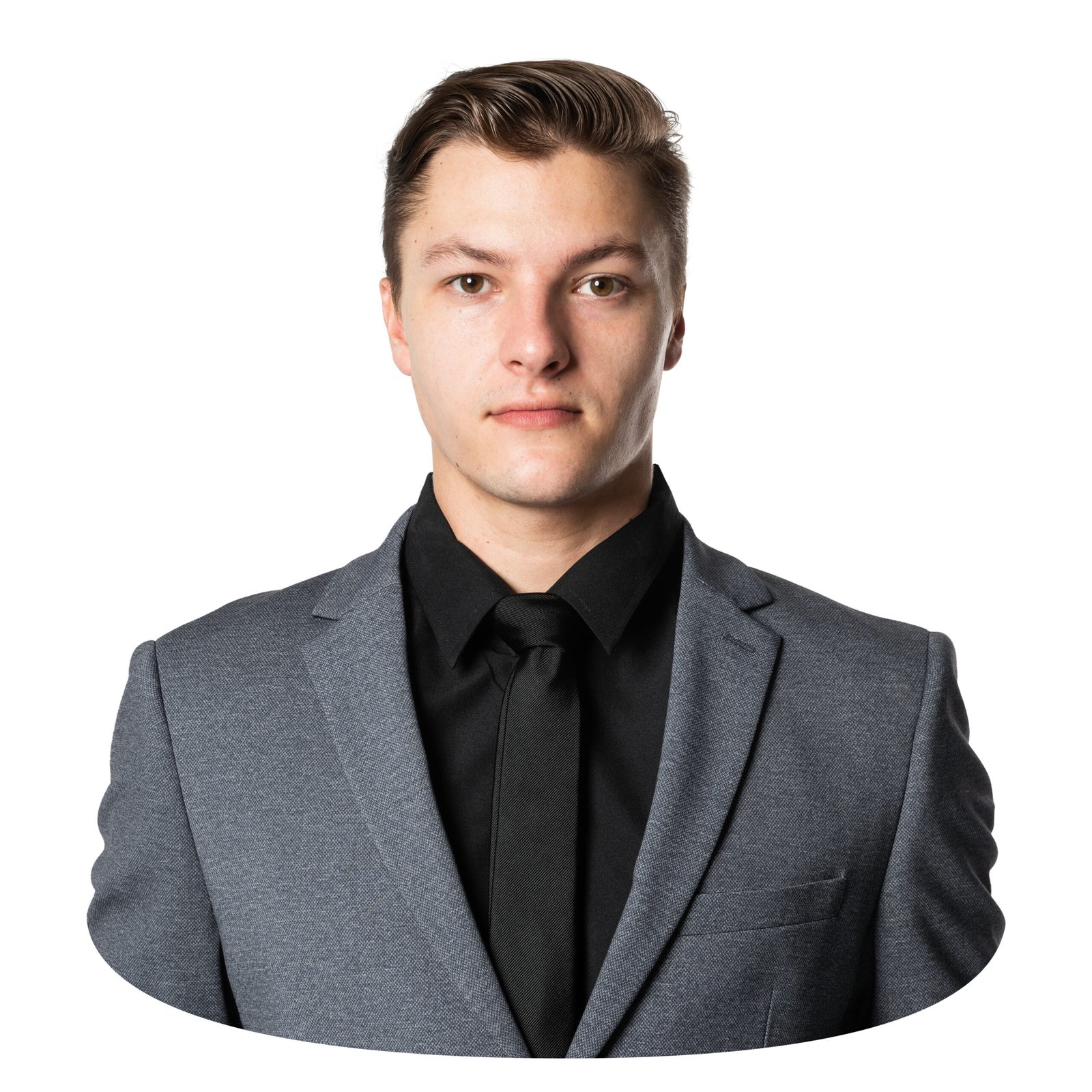 young businessman png sticker, transparent background